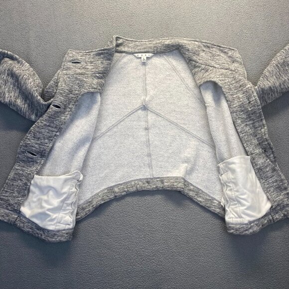 CAbi Womens Gray Hour Glass 3 Button Knit Blazer 596 Size‎ Large,Outdoor,Preppy - Picture 5 of 12